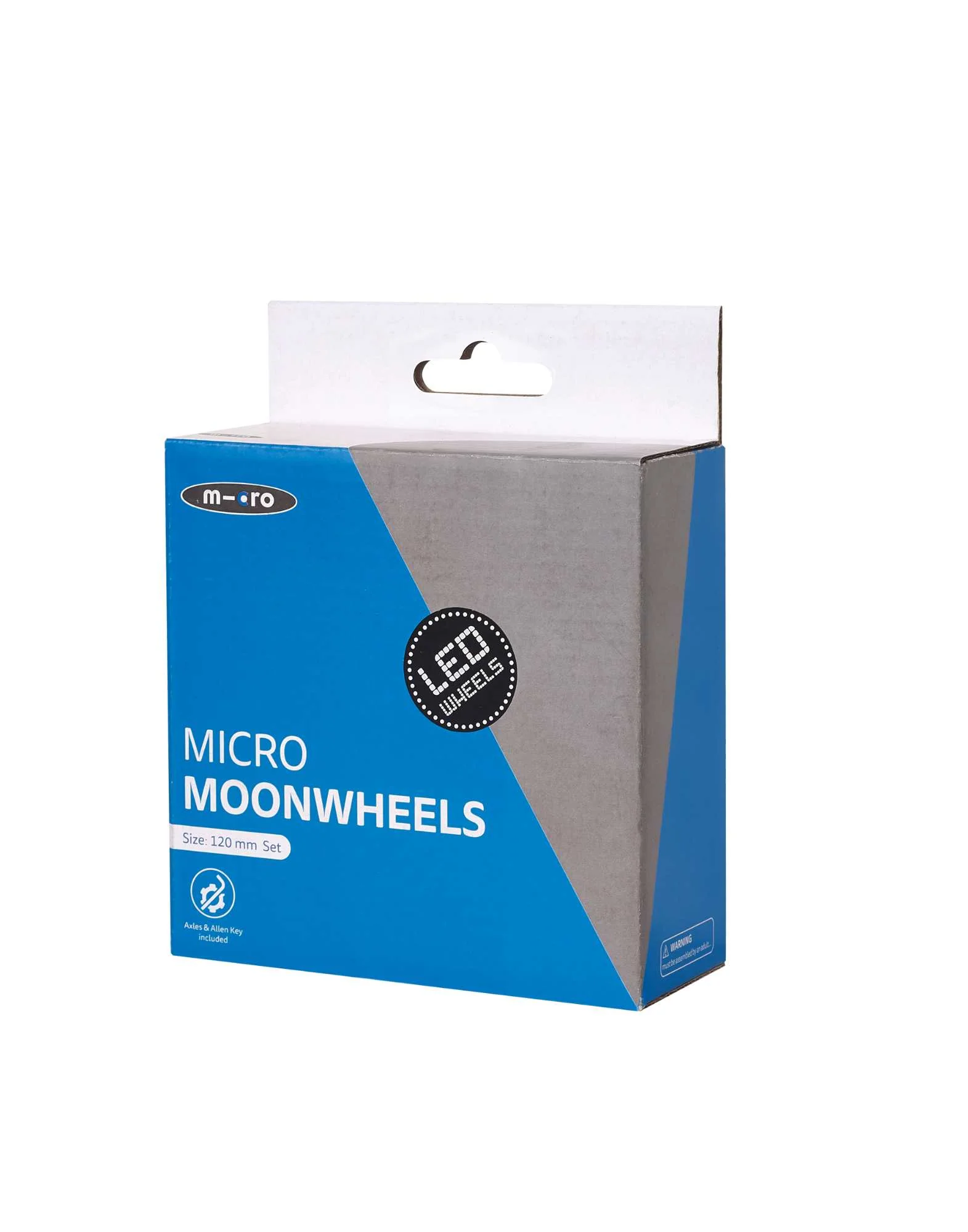 120mm LED wheel 2pc set - Rad Moon - Image 2