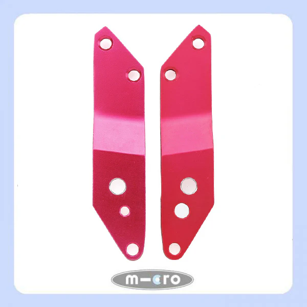 Holder Plates Left & Right Sprite - Raspberry Floral Dot