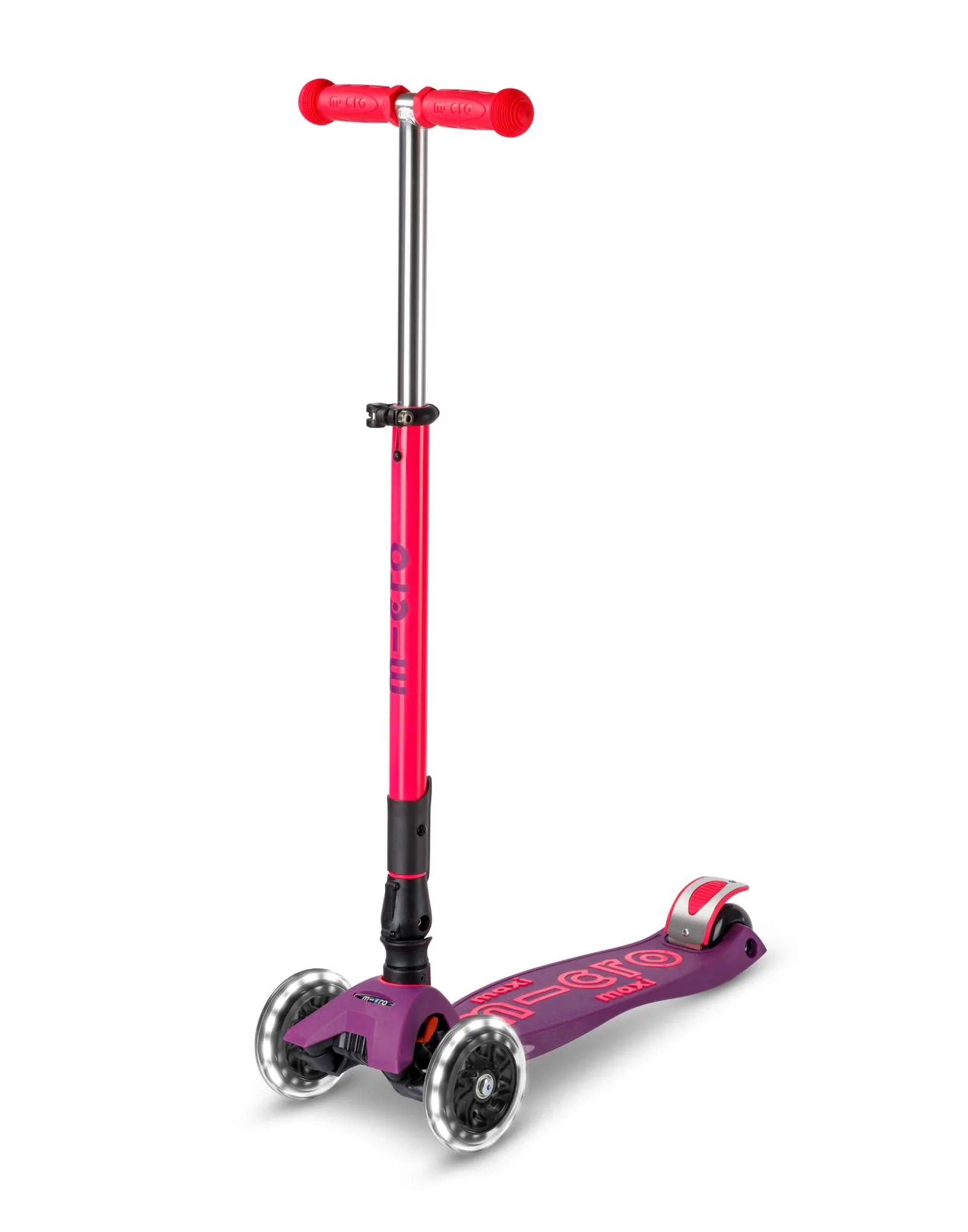 Maxi Micro Deluxe 3-wheel Foldable Scooter LED - Image 4