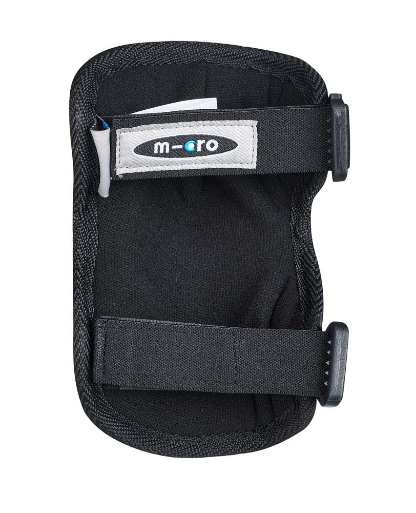 Micro Kids Knee Elbow Pads Black - Image 5