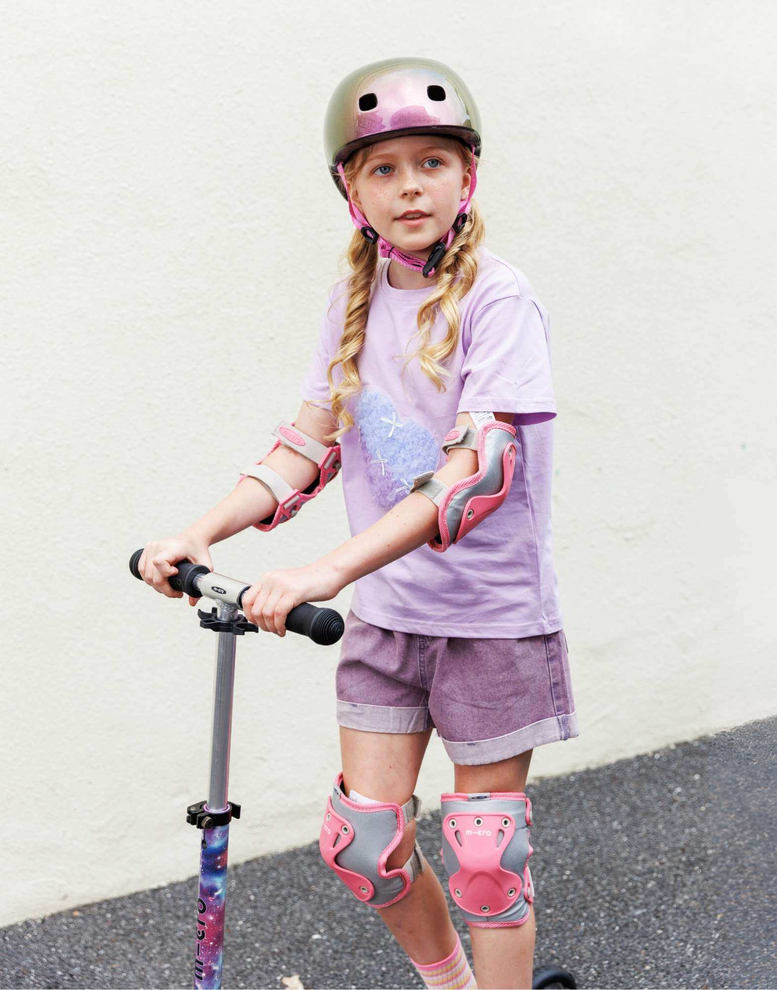 Micro Kids Knee Elbow Pads Reflective - Image 6
