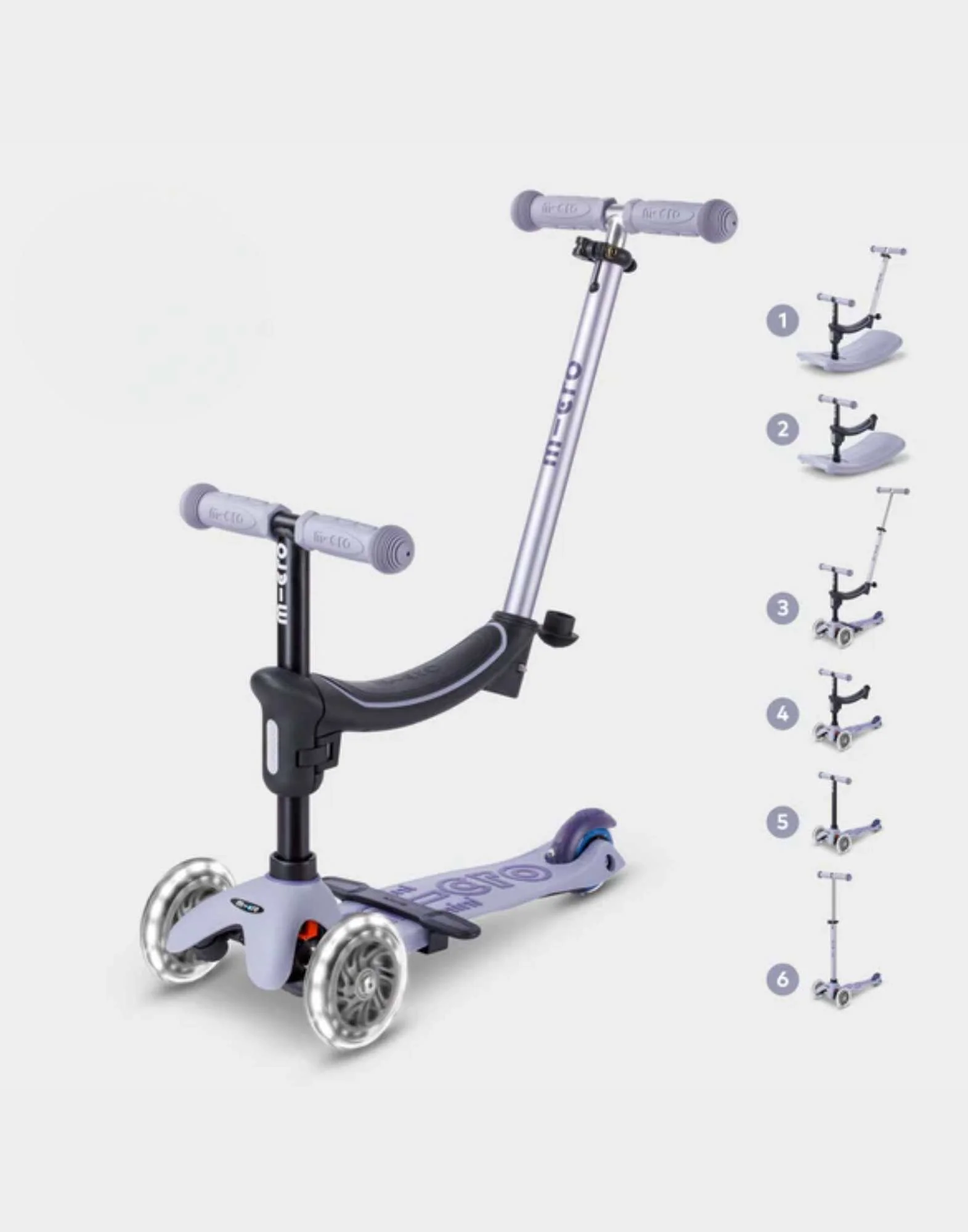 Micro Mini2Grow Deluxe LED Scooter - Image 14