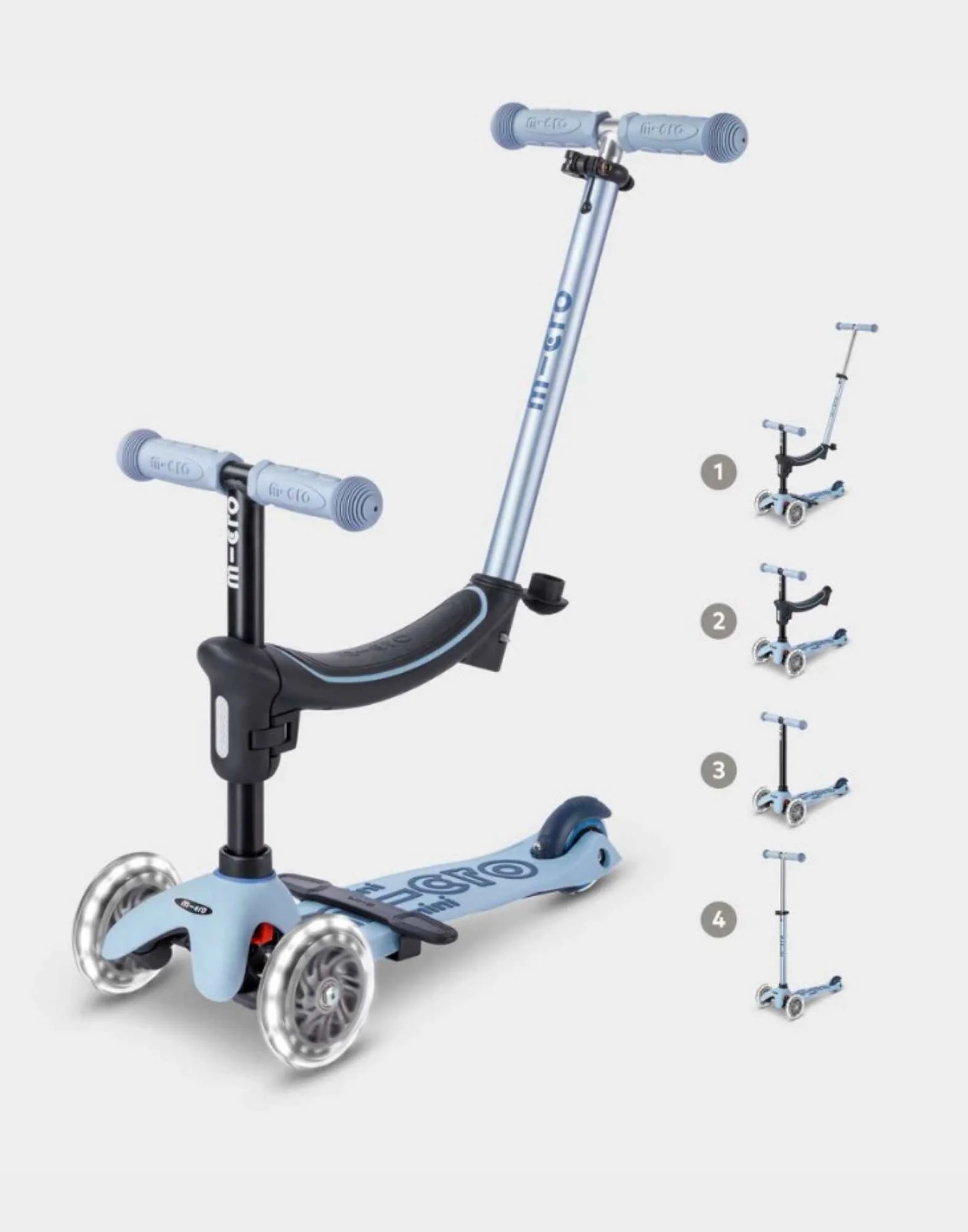 Micro Mini2Grow Deluxe LED Scooter - Image 19