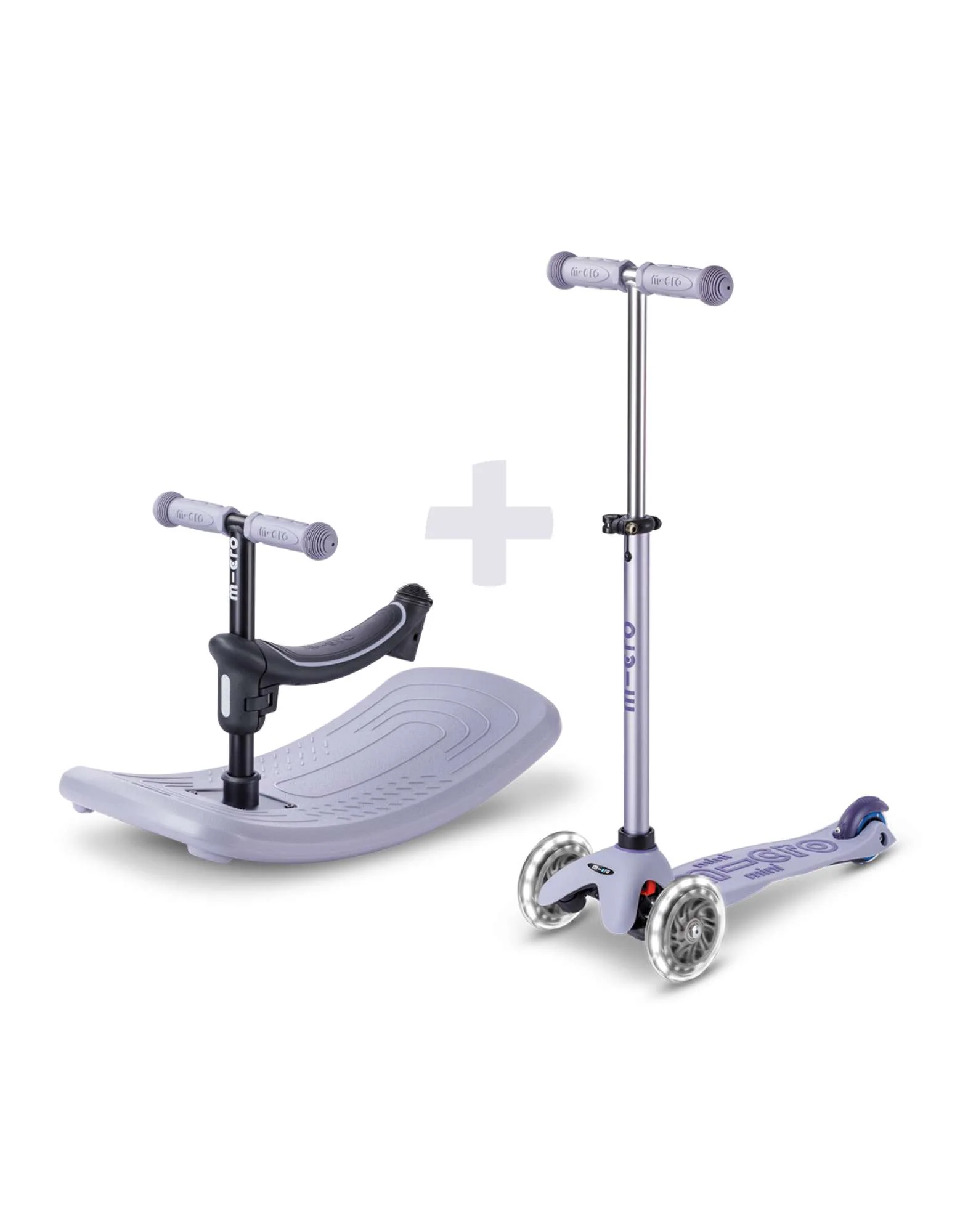 Micro Rock & Go Mini Deluxe LED 3 Wheel Scooter - Image 7