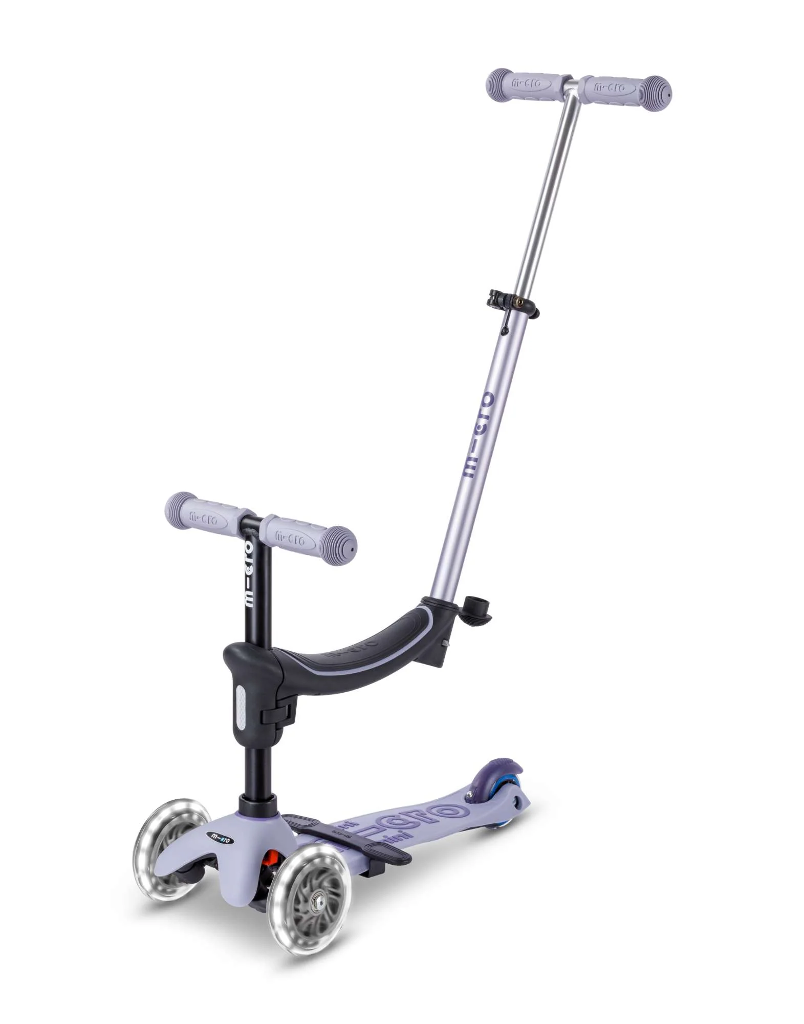 Micro Rock & Go Mini Deluxe LED 3 Wheel Scooter - Image 8
