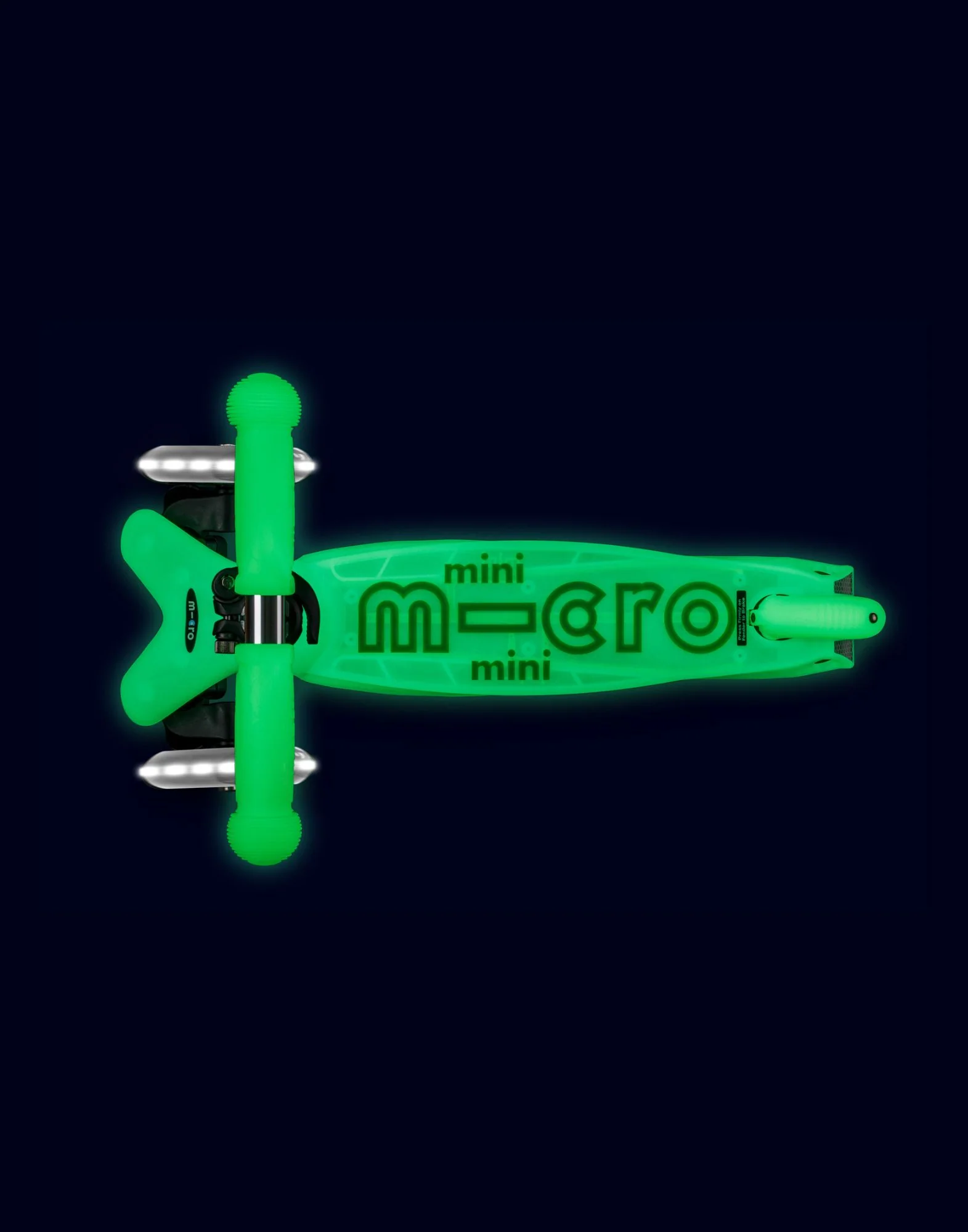 Mini Deluxe Glow LED 3 Wheel Scooter - Image 10