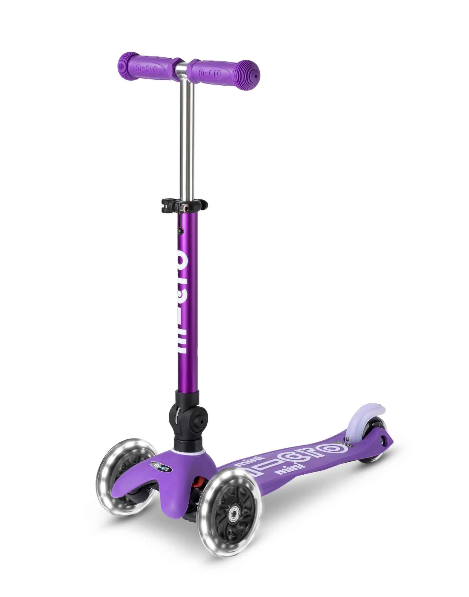 Mini Micro Deluxe LED Foldable 3 Wheel Scooter - Image 13