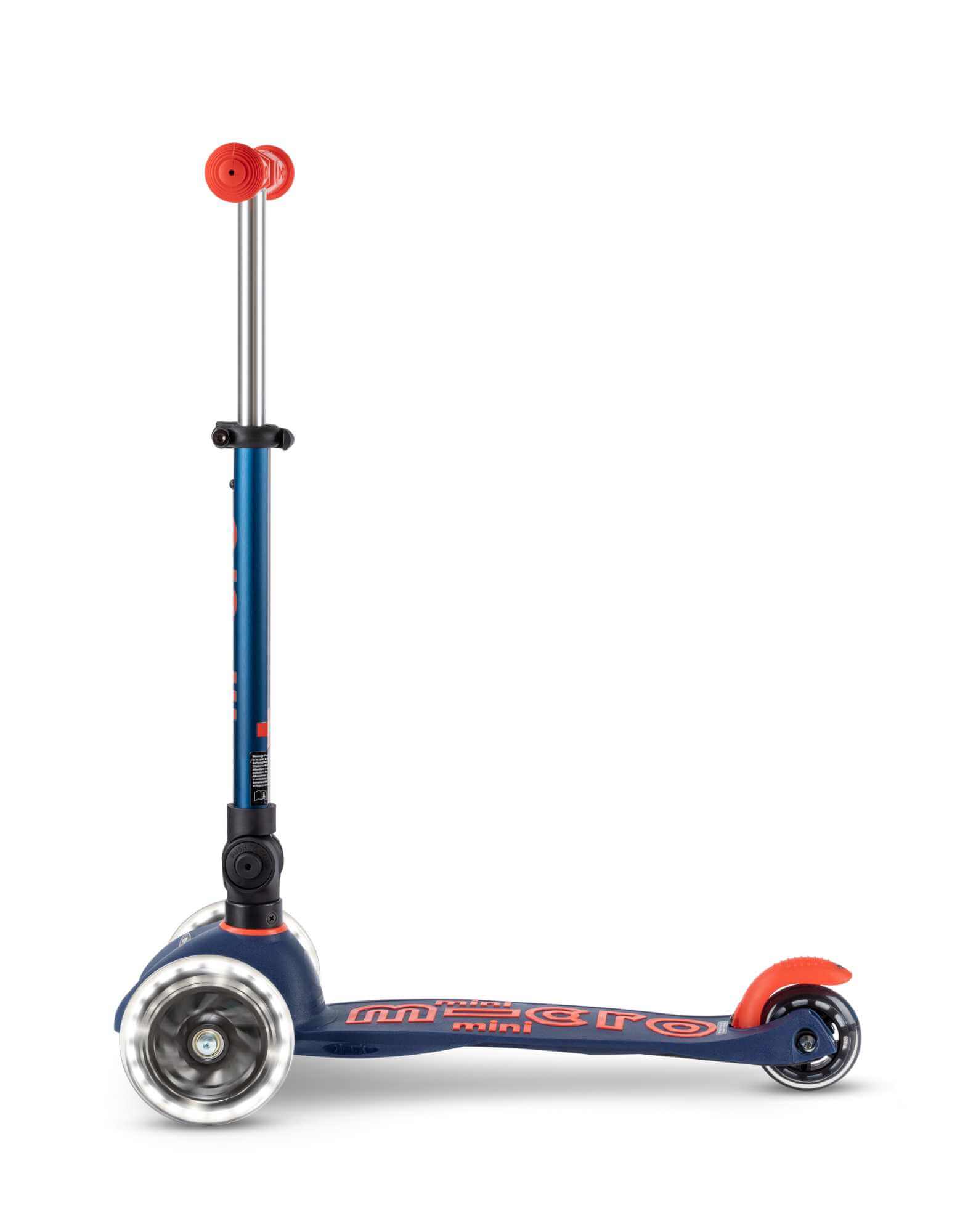 Mini Micro Deluxe LED Foldable 3 Wheel Scooter - Image 4
