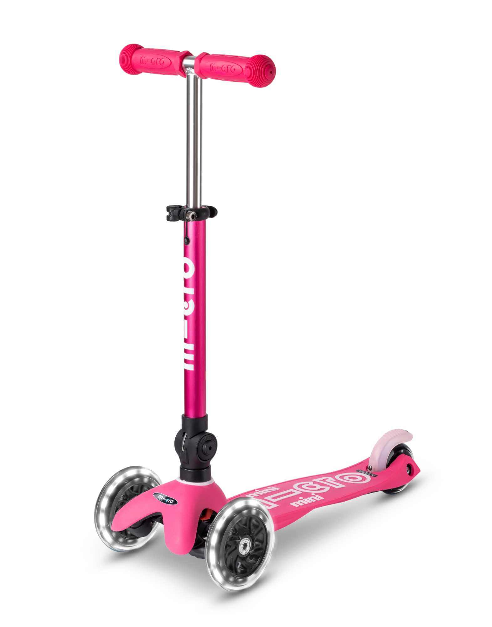 Mini Micro Deluxe LED Foldable 3 Wheel Scooter - Image 5