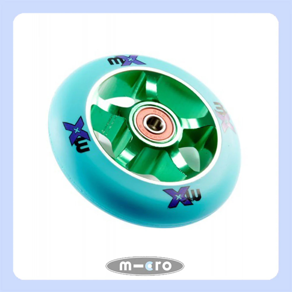 100mm mX Wheel - Blue/Green